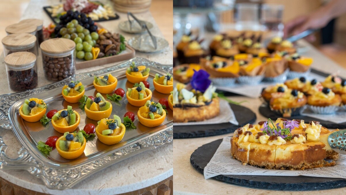 「圓形館」提供的豐富下午茶