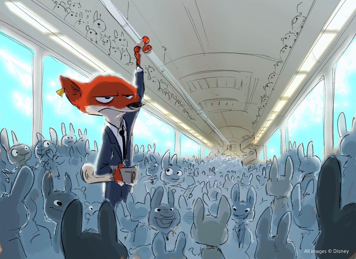 動物方城市，2016 年。(Zootopia, 2016)