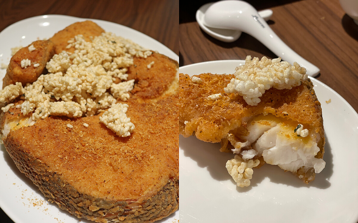 招牌菜色「八味正龍鱈」。