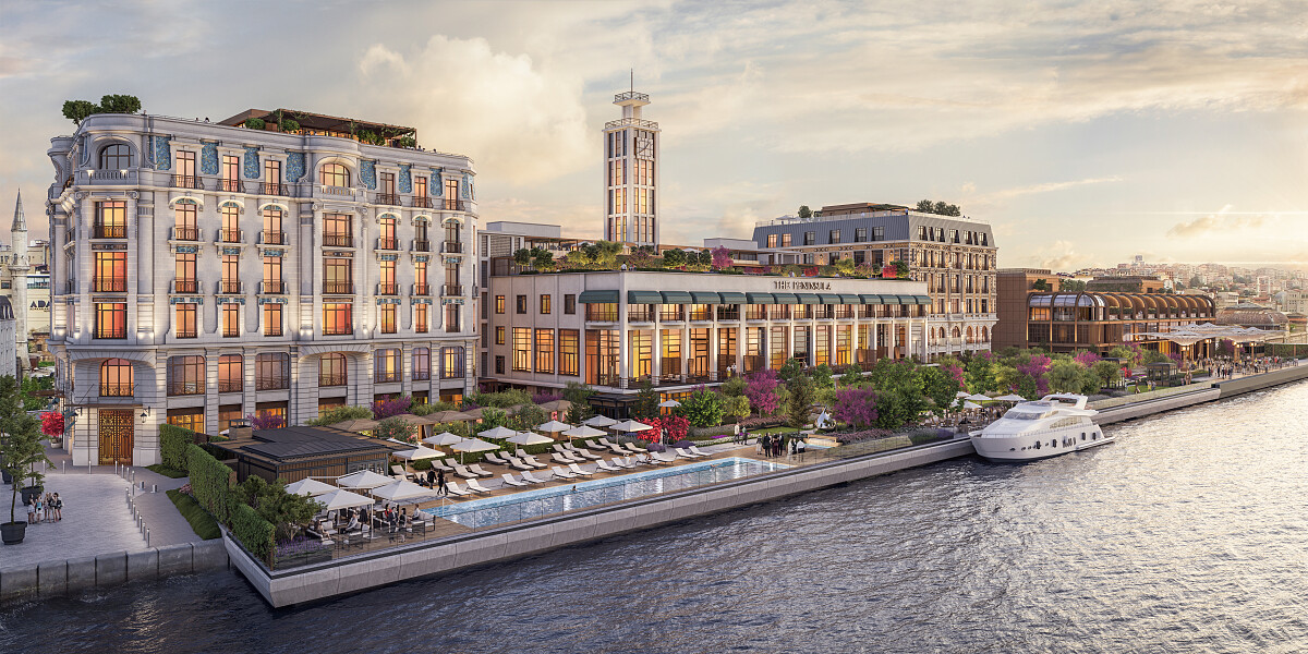 伊斯坦堡半島酒店已隆重開幕，座落在 Galataport 港畔。