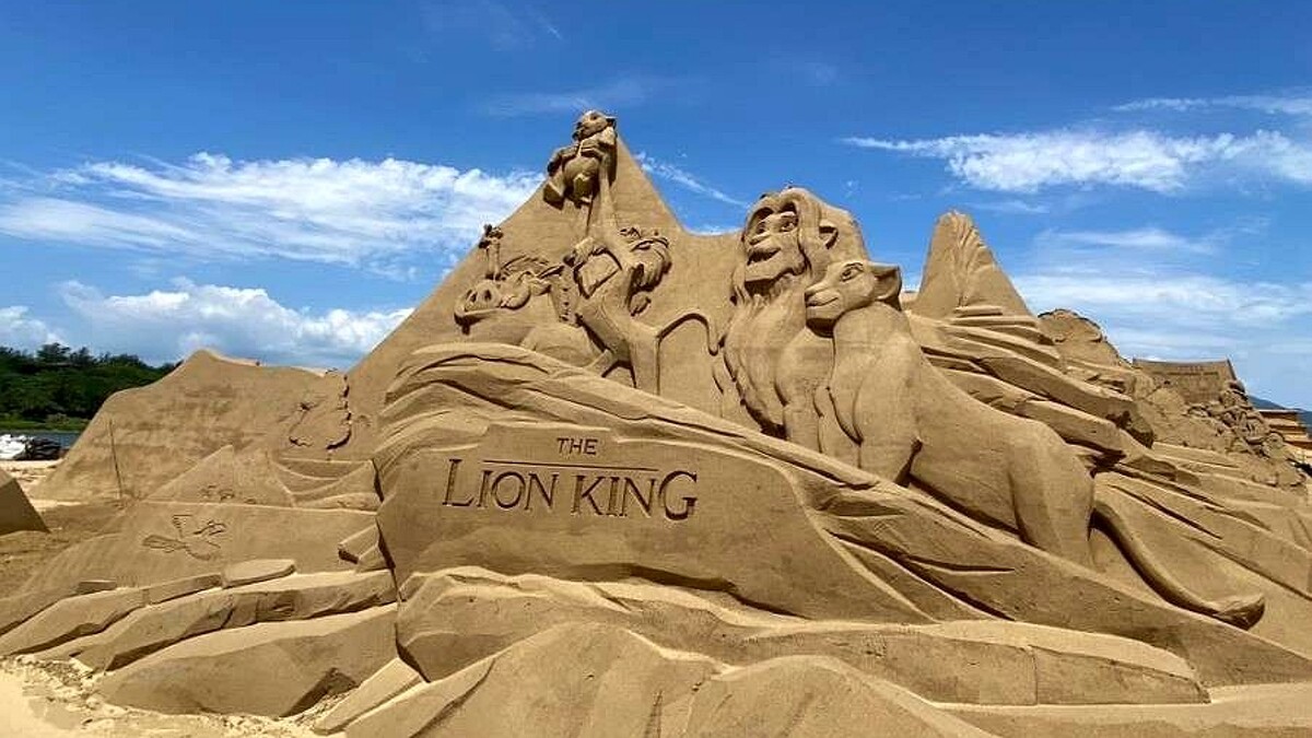 2023福隆國際沙雕藝術季，福容大飯店提供。