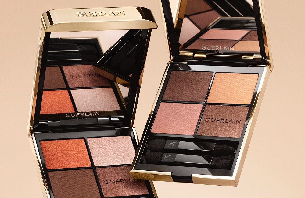 嬌蘭高訂深邃四色眼影盤情境圖。