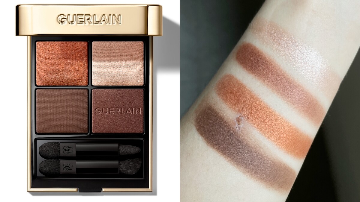 嬌蘭高訂深邃四色眼影盤(#910 Undressed Brown)，NT3,350