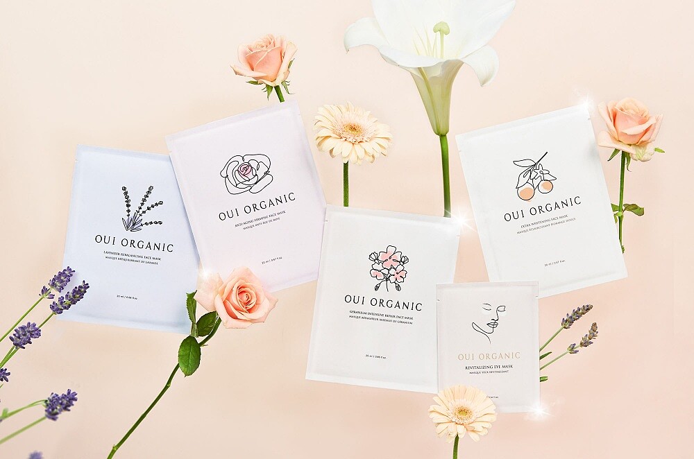 唯有機旗下的OUI ORGANIC植萃面膜，由品牌創辦人艾莉絲親自研發打造。