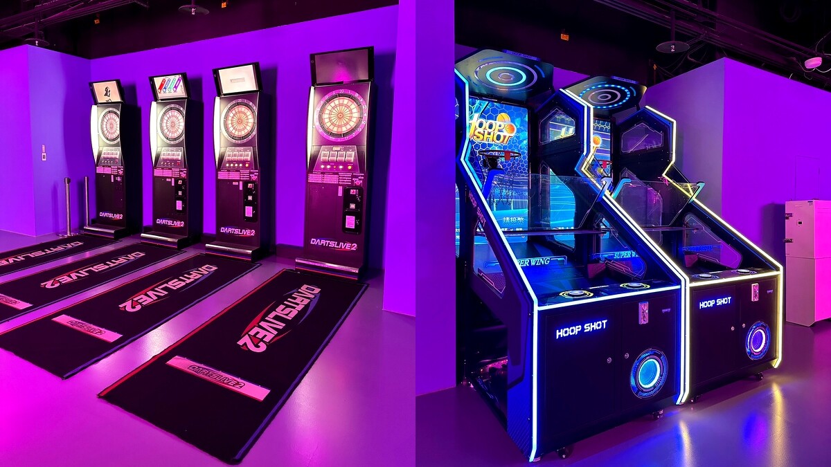 場外還有遊樂設施能繼續玩翻！