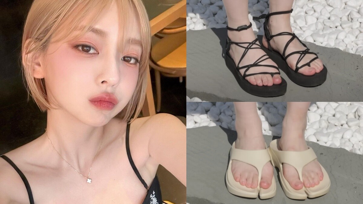韓國潮模姜泰莉Taeri大推！5雙夏日涼拖鞋Teva綁帶、CROCS厚底必收