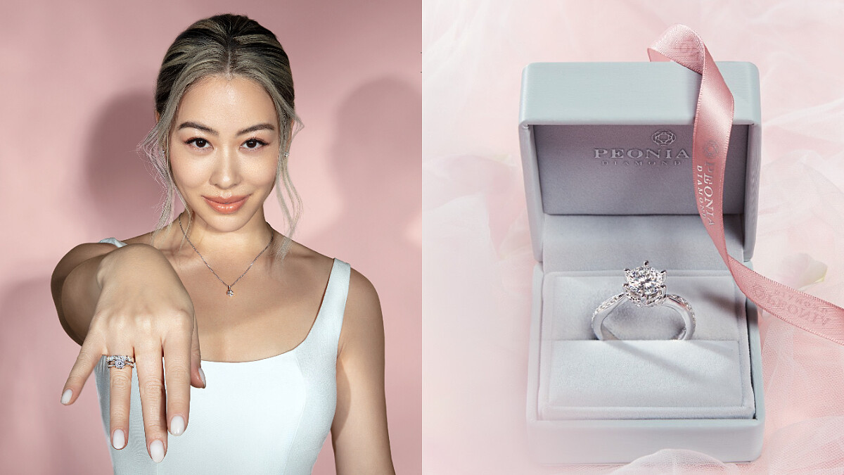 令珠寶控驚豔大呼必收的鎮金店「炫美系列」，將PEONIA DIAMOND彼愛麗鑽石、牡丹花88瓣切割法完美結合，綻放讓人目眩神迷的美鑽光彩！