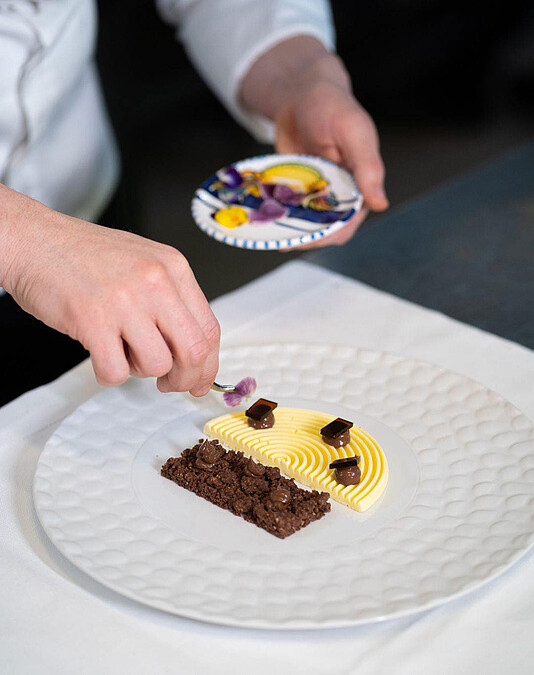 主廚 Claudio Lanuto 將以蔬菜園種植的食材製作料理。