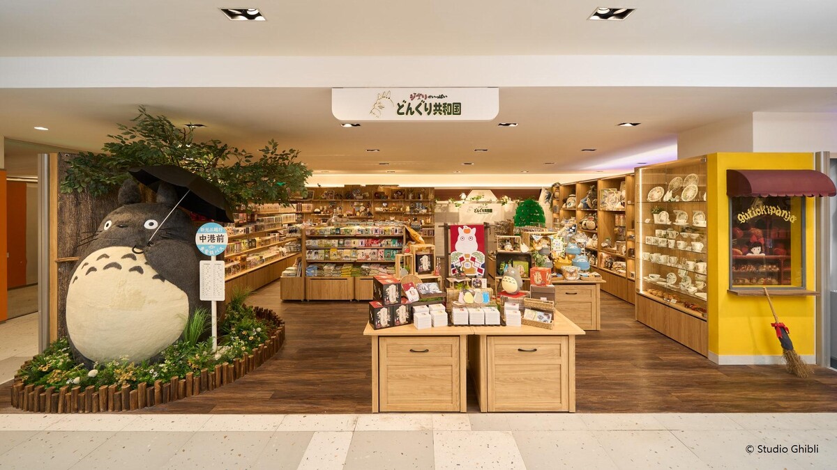 橡子共和國台中中港店改裝開幕，邀請粉絲參與龍貓的入厝趴。