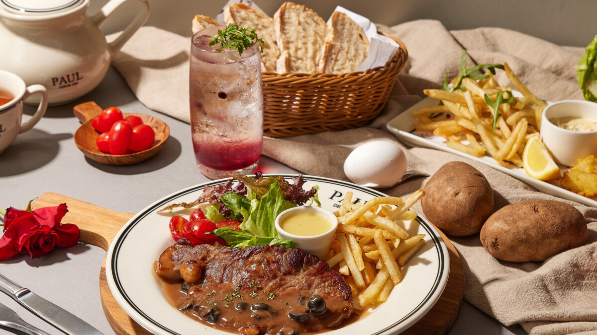 PAUL嫩煎沙朗牛排佐薯薯