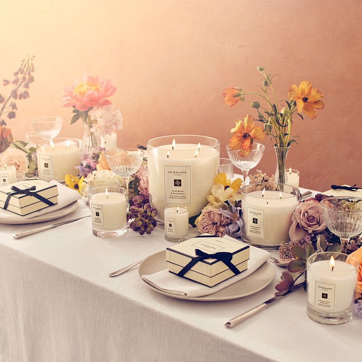 以Jo Malone London為婚禮空間打造專屬氣息。