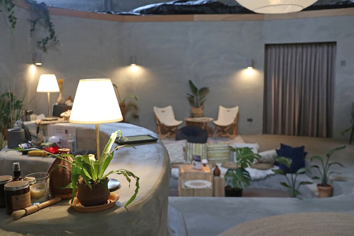 十分舒適的大廳空間。