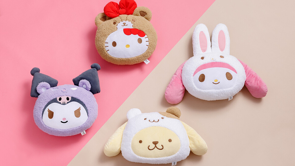 麥當勞X三麗鷗推出超萌抱枕！Hello Kitty、美樂蒂、布丁狗等4款造型， 7/5限量開賣
