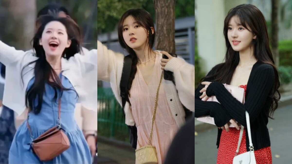 《偷偷藏不住》趙露思6款精品包盤點，桑稚把小香、PRADA、LOEWE都揹上身！