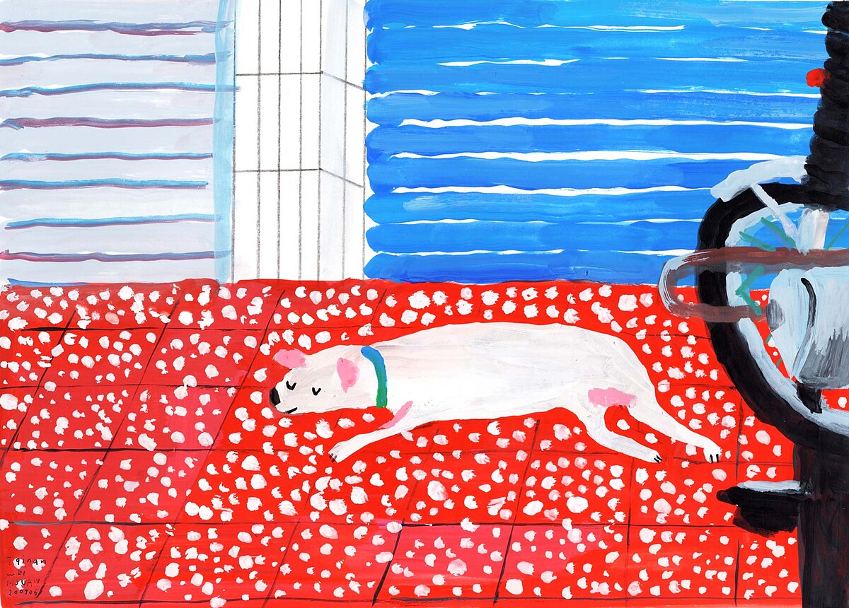 陳瑋璿－打瞌睡的台南狗狗