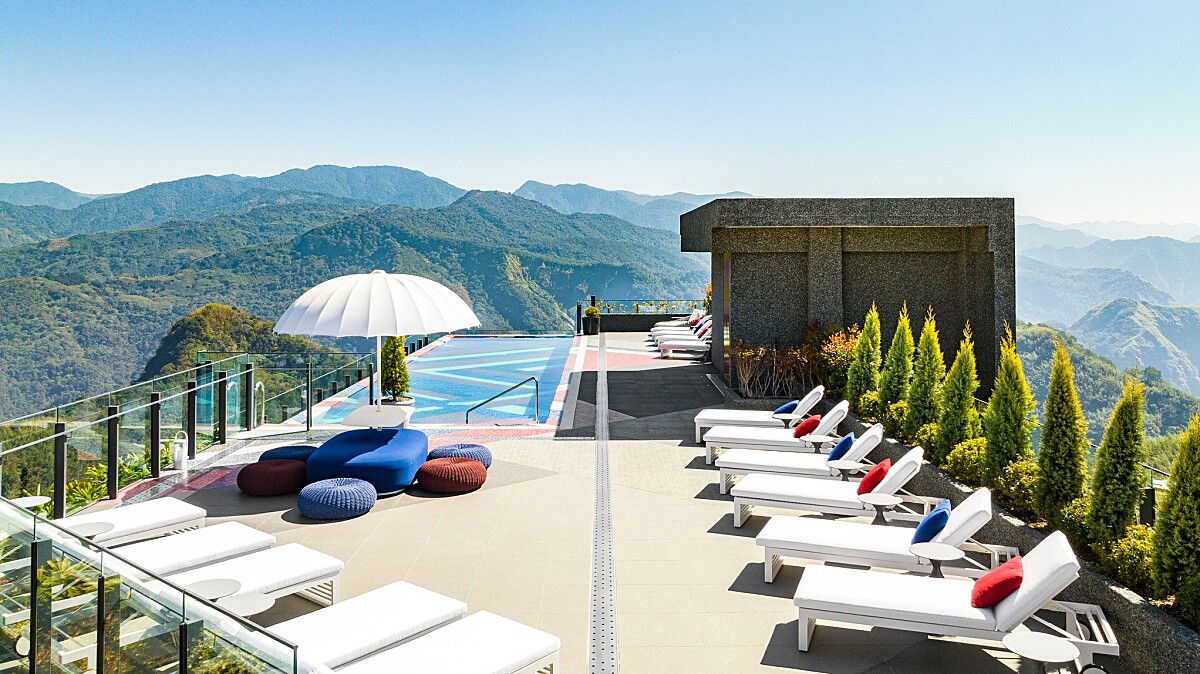 阿里山英迪格酒店頂樓景色