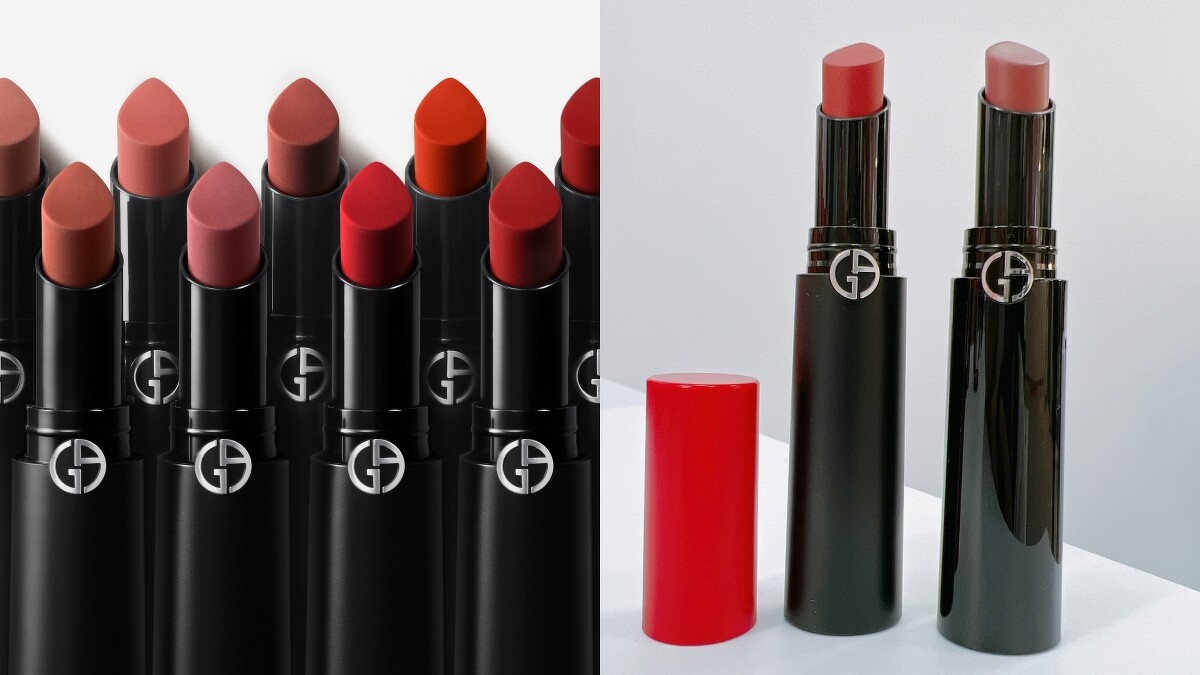 亞曼尼奢華絲絨訂製唇膏。