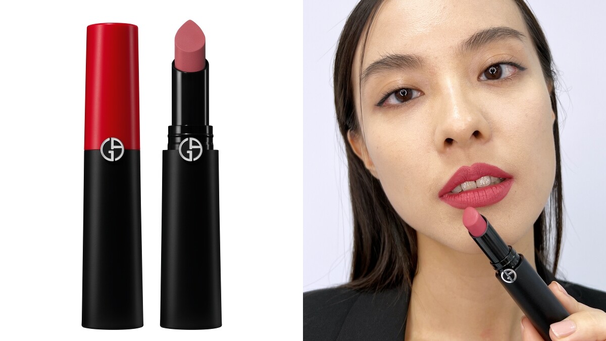 亞曼尼奢華絲絨訂製唇膏(#115恣意裸粉)，NT1,500