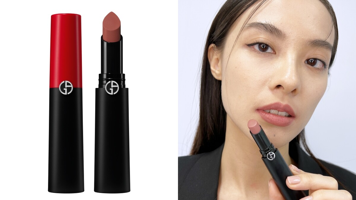 亞曼尼奢華絲絨訂製唇膏(#117優雅褐紅)，NT1,500