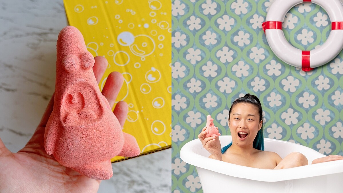 LUSH 驚訝派大星汽泡彈95g，NT280