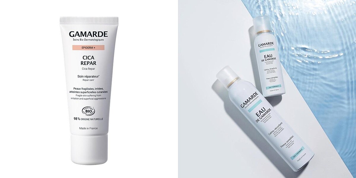 Gamarde積雪草動能賦活霜40g / Gamarde珂瑪徳舒緩活泉噴霧250ml