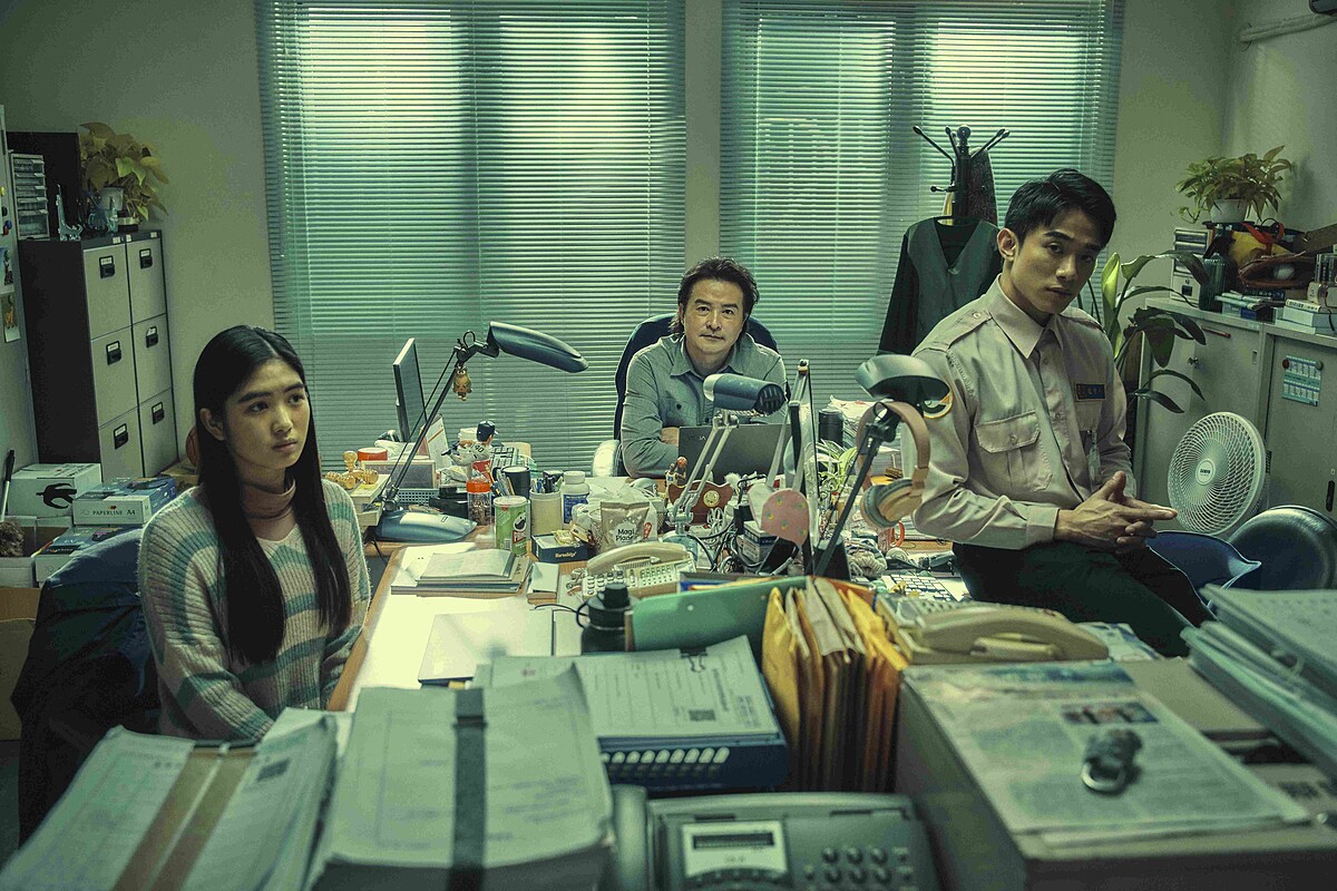 《八尺門的辯護人》集結李銘順(中)、初孟軒(右)、雷嘉汭(左)