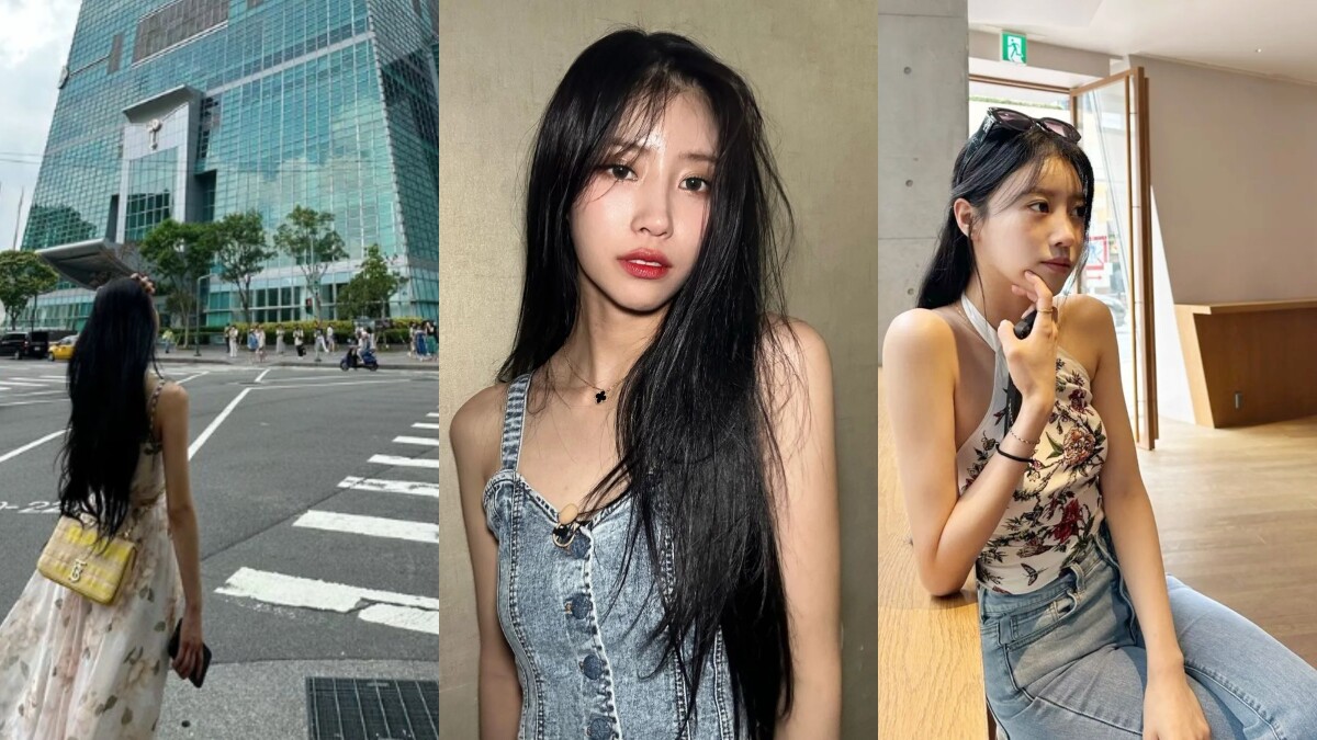 韓綜女神美珠MIJOO夏日出遊妝髮造型這樣搭，這款綁髮跟墨鏡是絕配！