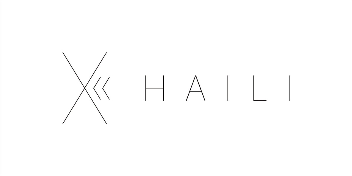 「HAILI」的品牌識別。
