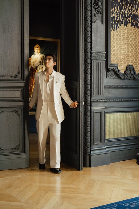 車銀優造訪位於巴黎芳登廣場12號的Chaumet總店