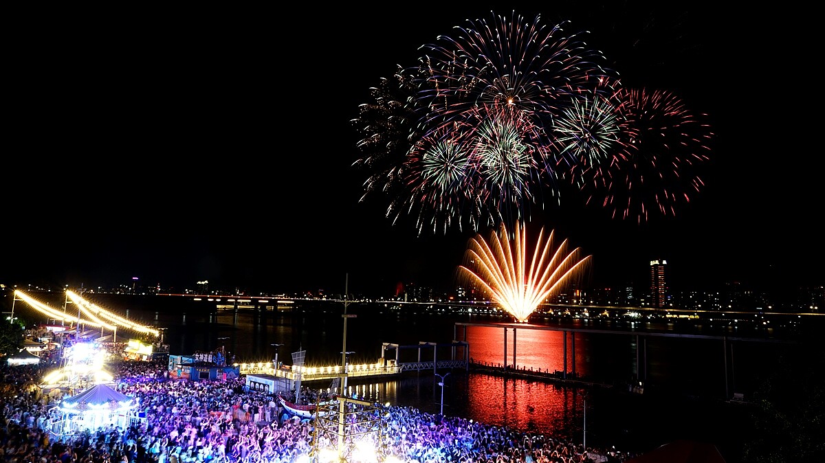 7/12「鬧熱稻埕」煙火秀