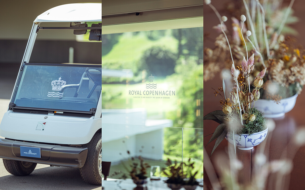 建築善用多種元素，因地制宜地回應高爾夫球場豐富的地貌