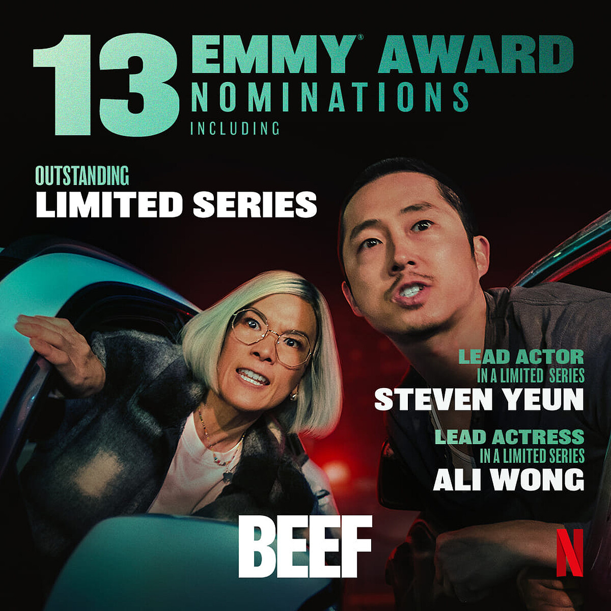 《怒嗆人生》獲得艾美獎13項提名