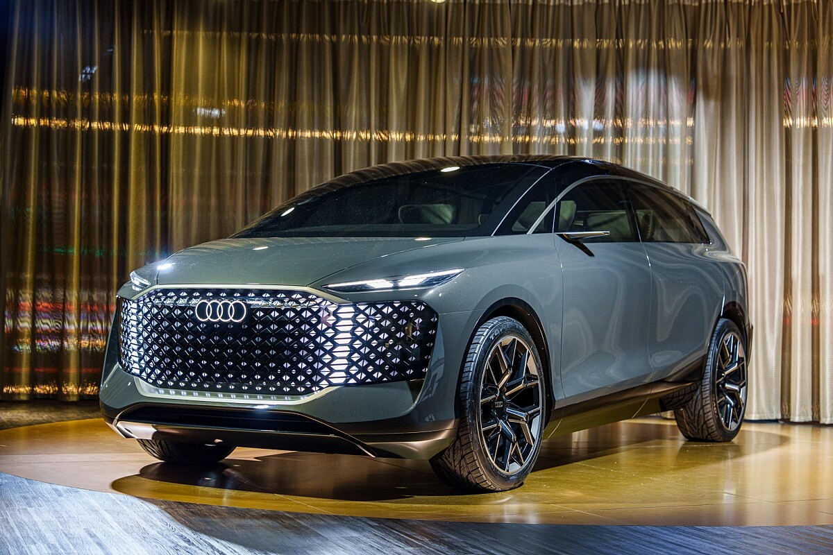 Design 美學展區_Audi urbanshere concept car。