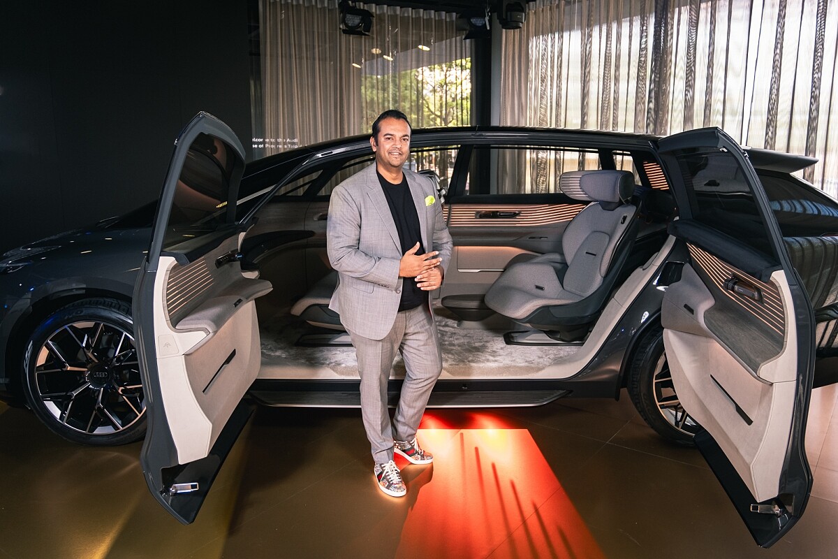 台灣奧迪總裁安薩瑞（Rahil Ansari）。