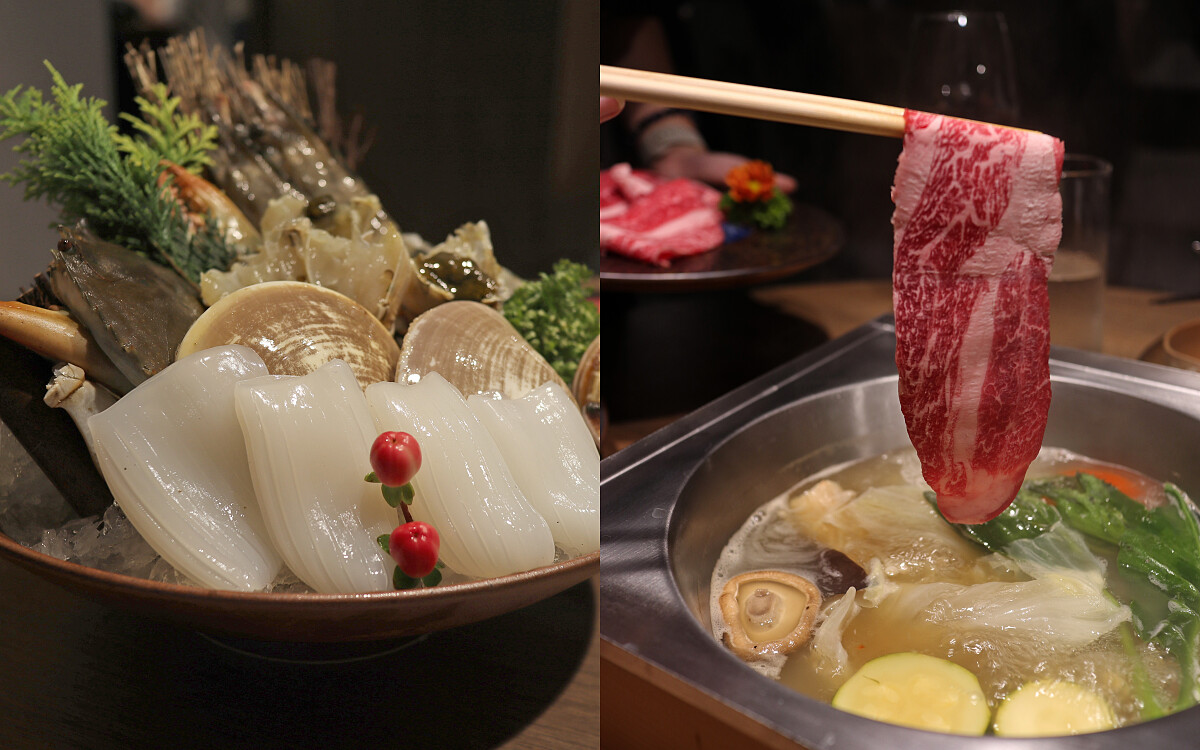 頂級海鮮與精選肉品。