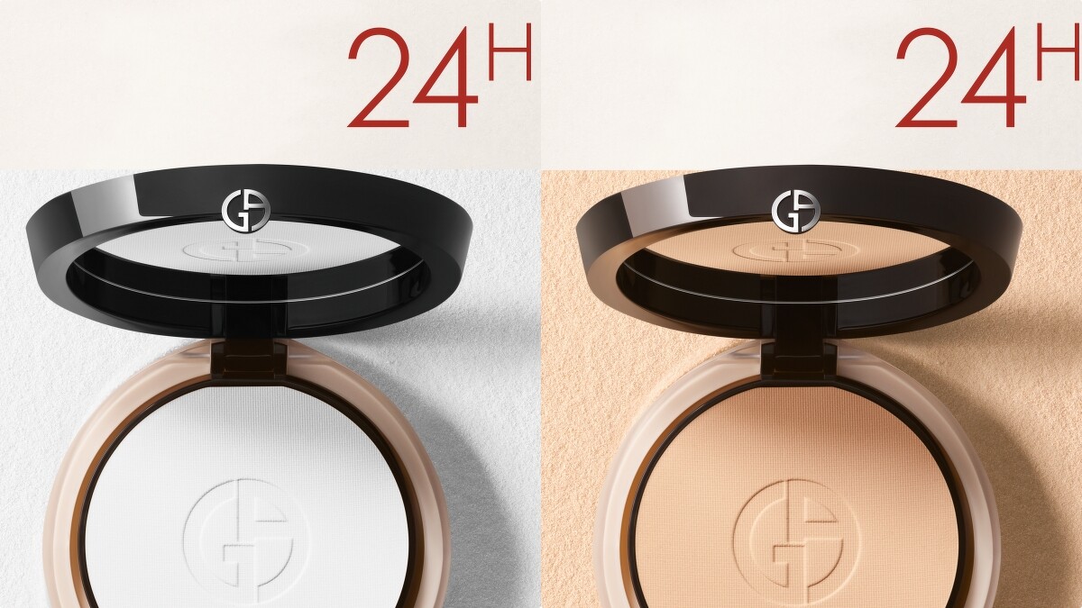 Giorgio Armani亞曼尼超持妝絲絨控油蜜粉餅(共兩色)9.4g，NT2,700