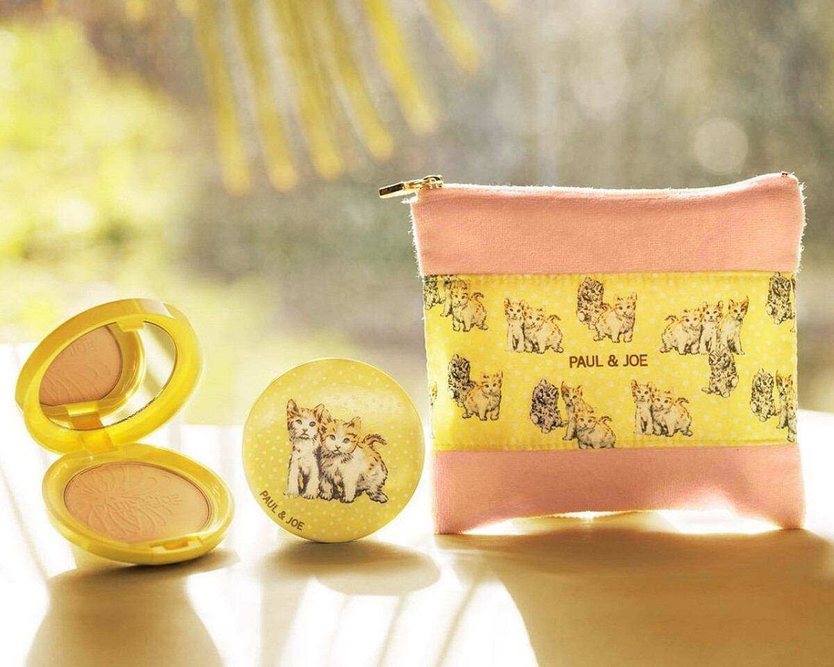 PAUL & JOE貓咪寶貝限量沁涼吸油蜜粉餅SPF25PA++ 9g，NT1,550