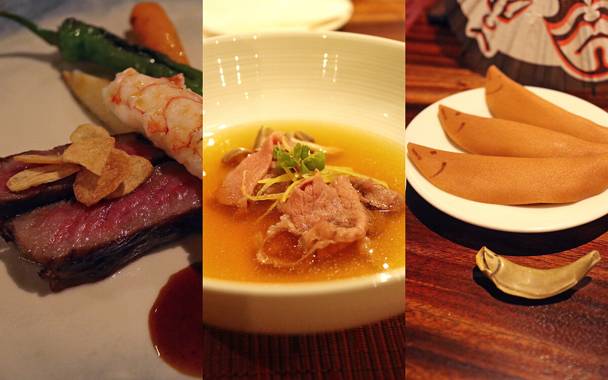 晚宴由Fresh & Aged美福乾式熟成牛排館陳重光行政總主廚一手打造。