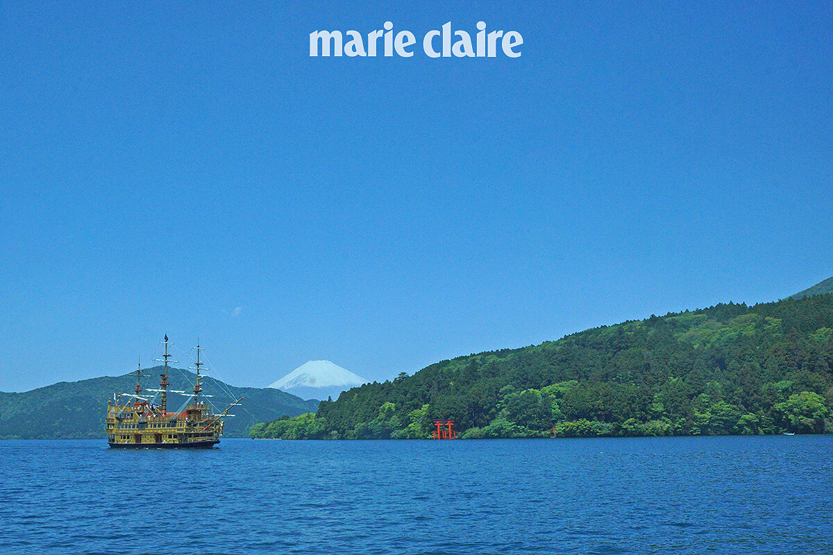 湛藍的蘆之湖畔。