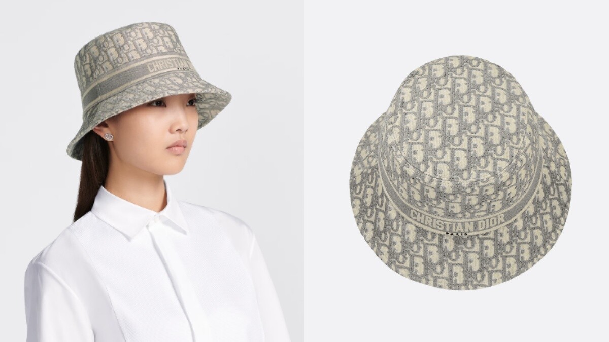 DIOR OBLIQUE 窄檐漁夫帽 NT.41,500.00