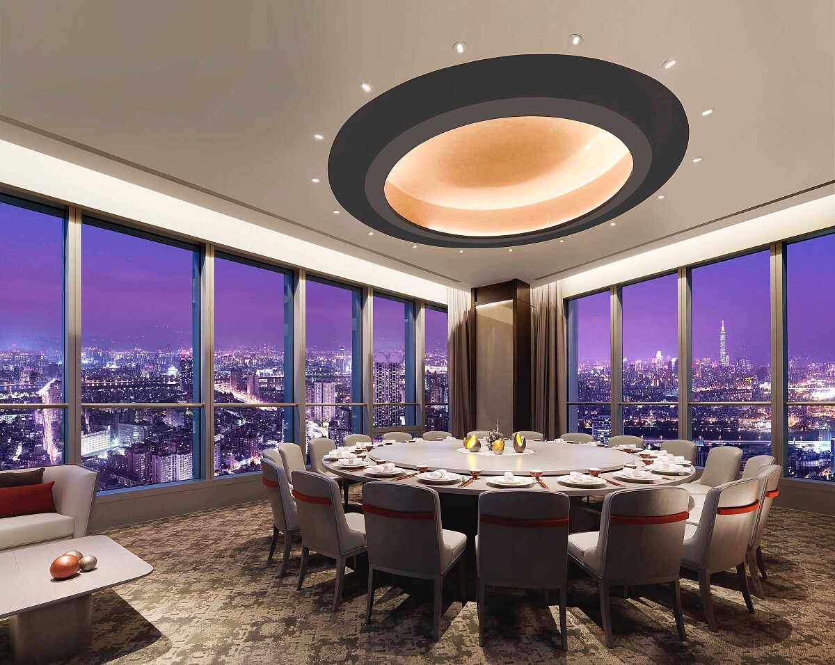 位於板橋的望月樓有絕佳的視野景觀。