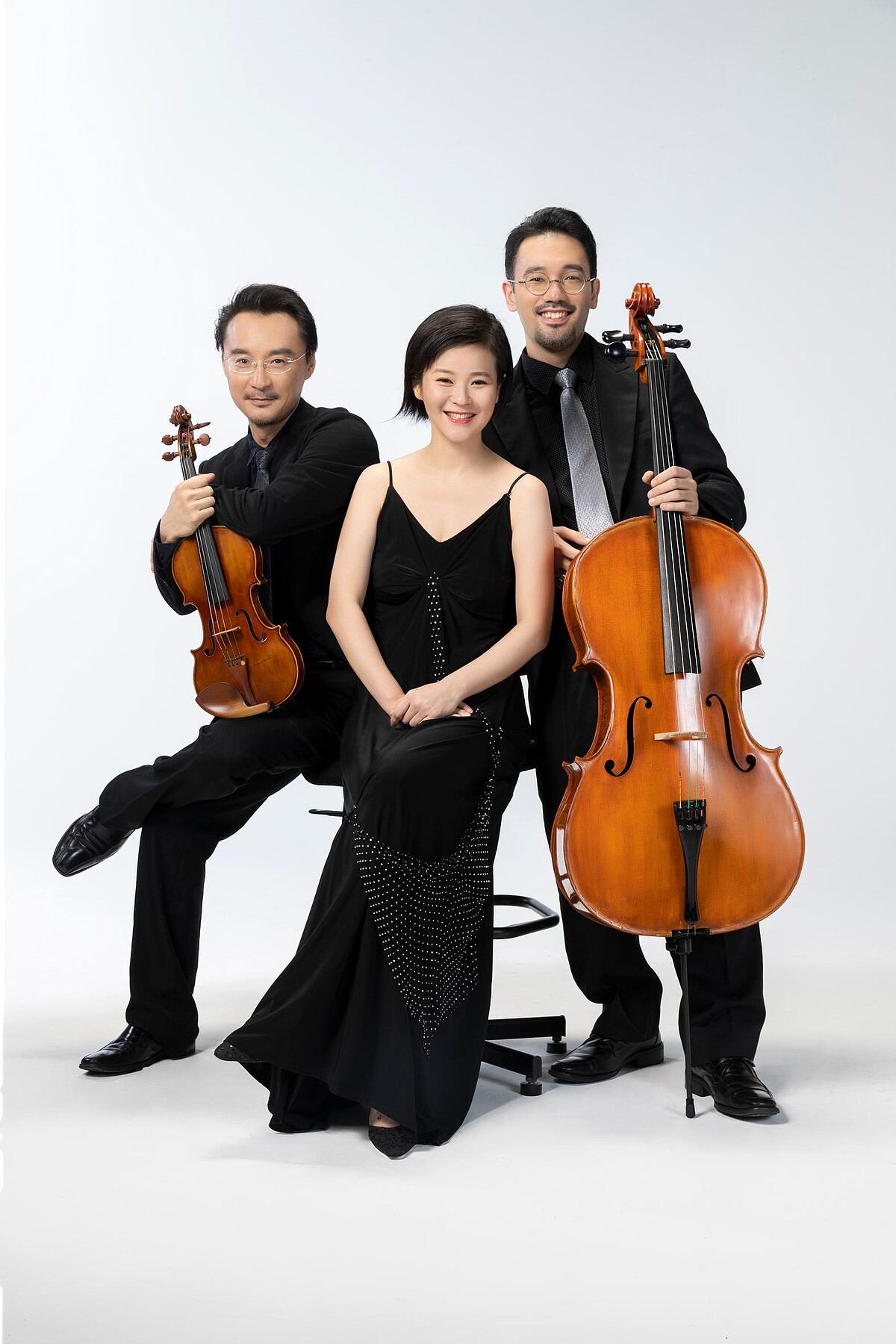 奇美音樂節「銀幕上的古典音樂」，邀請南臺灣鋼琴三垂奏演出。（誠品表演廳提供）