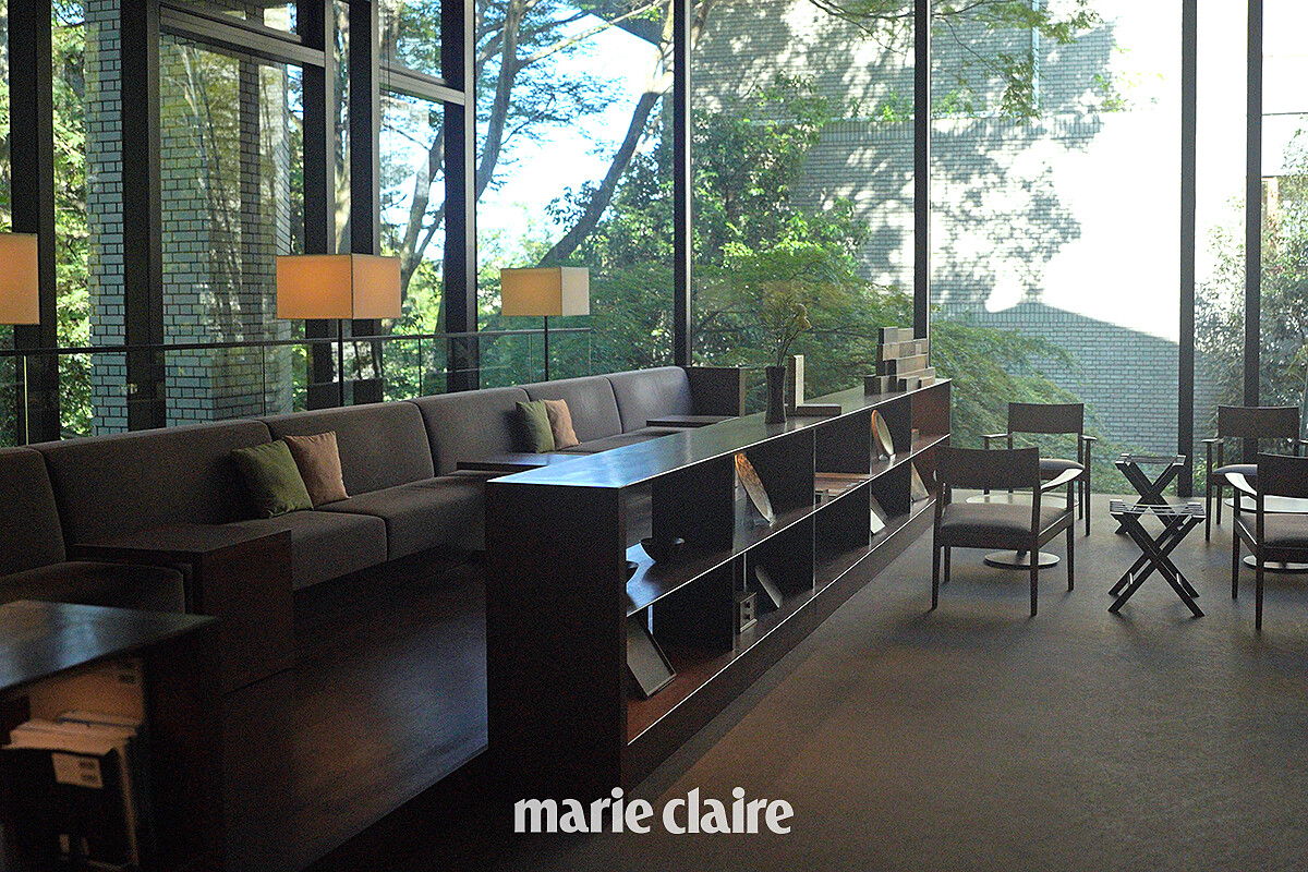 綠意滿室的大廳空間。