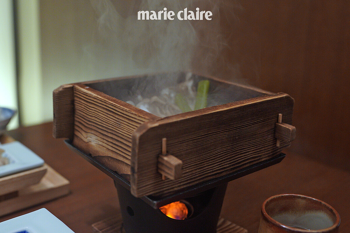 豐盛的蒸野菜。