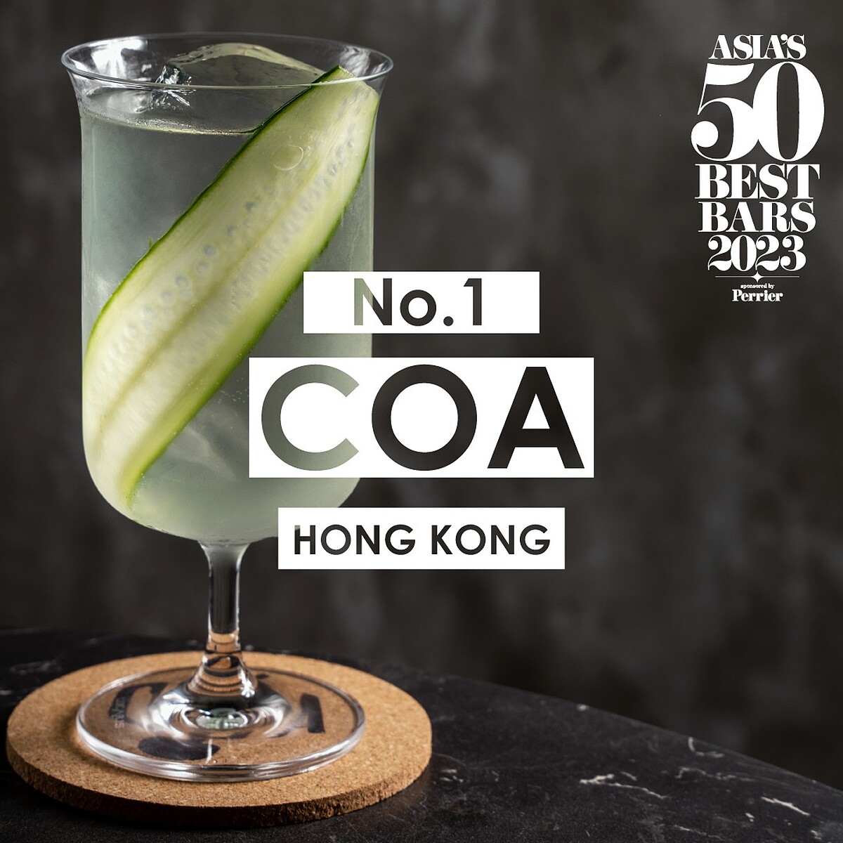 奪得第一的「COA」連續三年奪冠。