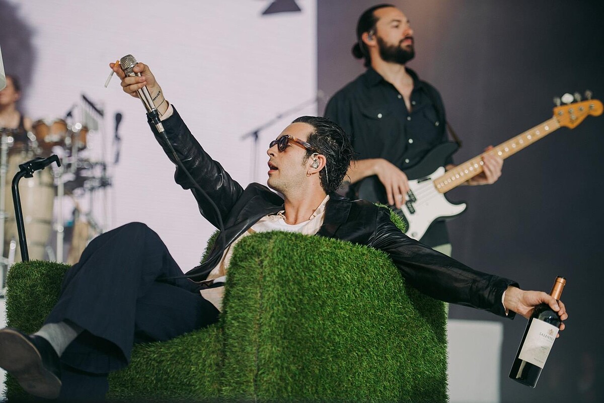 The 1975主唱 Matty Healy