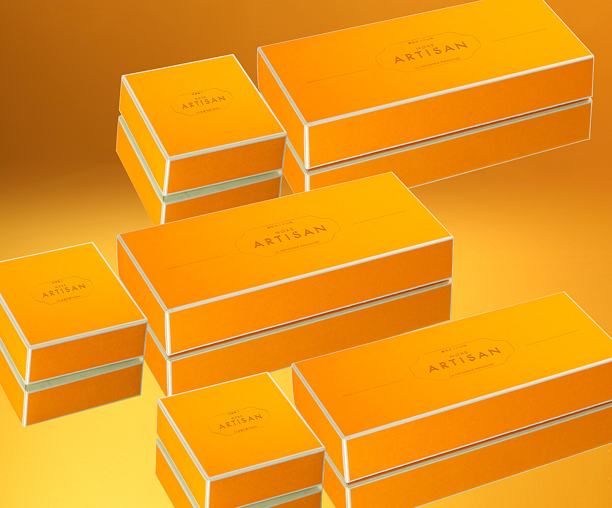 「ARTISAN」職人系列首波商品為「法式黃金蛋糕費南雪禮盒」。