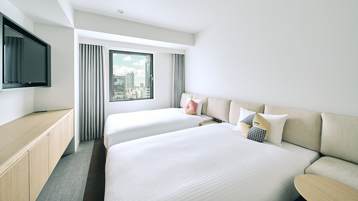 OMO3 東京赤阪 雙床房房型