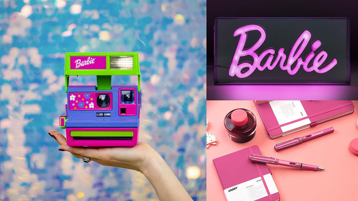隨時沉浸粉紅甜美泡泡!特搜5款「芭比粉小物」,繽紛拍立得、螢光燈飾喚回少女心