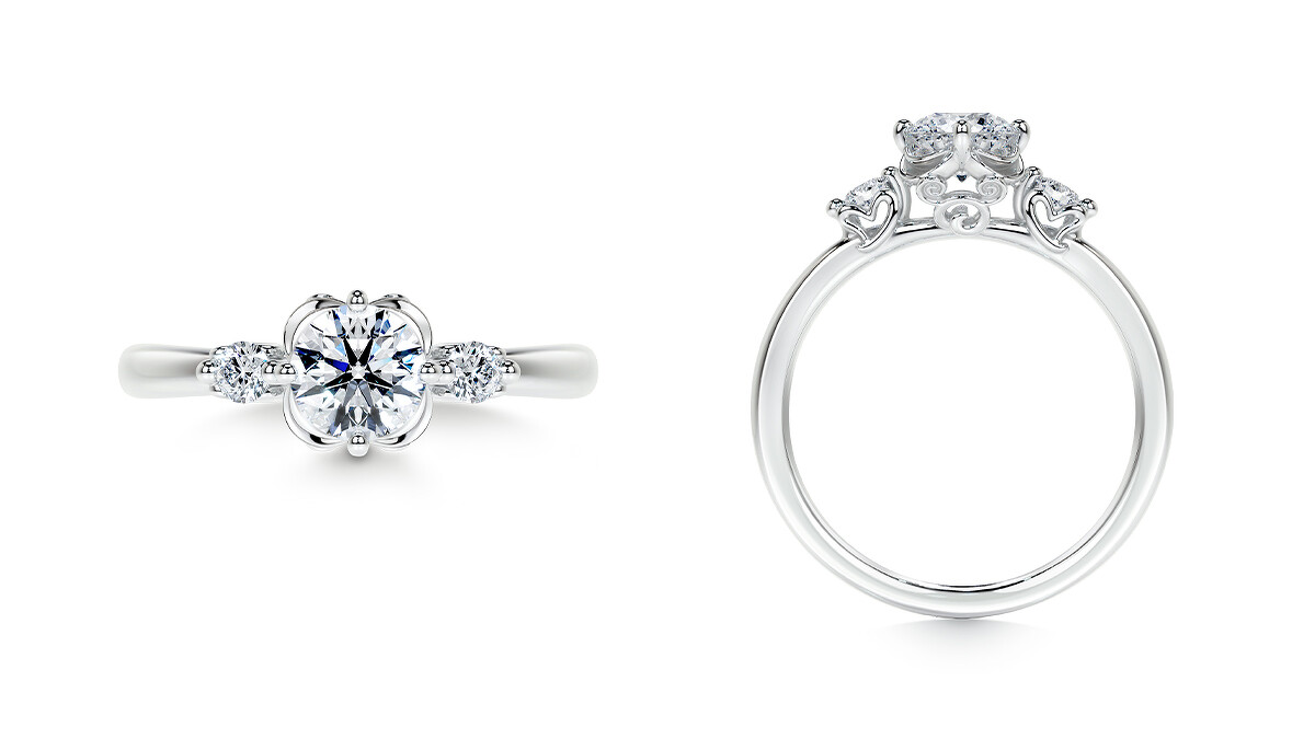 Lily Dreams 婚嫁系列(RSDM05)求婚鑽戒。